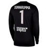 Maillot de Foot Gardien Paris Saint-Germain Gianluigi Donnarumma 1 2025-26 Manche Longue